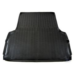 Tapis De Coffre Sur Mesure Pour Nissan Navara 2010-2016, Noir, Antidérapant, Bord Haut, Toutes Saisons, Adapté Animaux de Compagnie