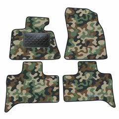 Tapis de sol de Voiture de Tapis de Voiture de Camouflage pour Bmw X5 E53 2000-2006, D'armée Tapis de voiture, Base Antidérapante, Renforcée Dans la Zone de la Pédale