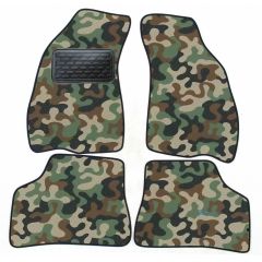Tapis de sol de Voiture de Tapis de Voiture de Camouflage pour Hyundai Accent 1994-2000, D'armée Tapis de voiture, Base Antidérapante, Renforcée Dans la Zone de la Pédale