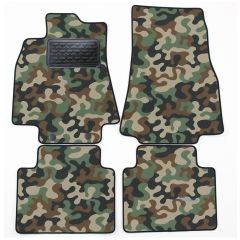 Tapis de sol de Voiture de Tapis de Voiture de Camouflage pour Mercedes B-klasse W245 2005-2011, D'armée Tapis de voiture, Base Antidérapante, Renforcée Dans la Zone de la Pédale