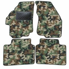 Tapis de sol de Voiture de Tapis de Voiture de Camouflage pour Suzuki Liana 2007-2015, D'armée Tapis de voiture, Base Antidérapante, Renforcée Dans la Zone de la Pédale