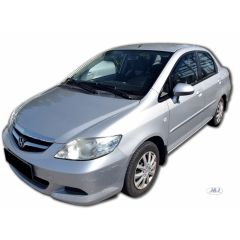 Heko Deflecteurs d'air Déflecteurs de Vent Compatible Avec Honda City 4P. Berlina 2006-2008, Ensemble 2 pièces, Noir, Fumé, Aérodynamique, Montage facile