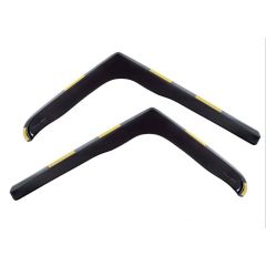 Heko Deflecteurs d'air Déflecteurs de Vent Compatible Avec Mercedes Sprinter W907 2-P. Berlina depuis 2018, Ensemble 2 pièces, Noir, Fumé, Aérodynamique, Montage facile