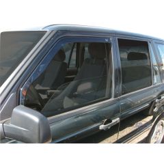 Heko Deflecteurs d'air Déflecteurs de Vent Compatible Avec Land Rover Rover 2, 1994-2002, Ensemble 2 pièces, Noir, Fumé, Aérodynamique, Montage facile