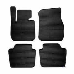 Noir Tapis De Sol En Caoutchouc Compatible Avec Bmw 4 Serie F32 2013-2020, Tapis en Caoutchouc, Système de Fixation, Matériau Solide, Noir, Antidérapant