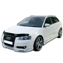 Bra Capot Déflecteur Protection Pour Audi A3 8P 2005-2008, Aérodynamique, Assemblage facile, Fumé, Mélange d'acrylique, Aucun perçage requis