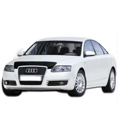 Bra Capot Déflecteur Protection Pour Audi A6 C6 2004-2011, Aérodynamique, Assemblage facile, Fumé, Mélange d'acrylique, Aucun perçage requis