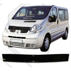 Bra Capot Déflecteur Protection Pour Renault TRAFIC 01-14, Aérodynamique, Assemblage facile, Fumé, Mélange d'acrylique, Aucun perçage requis