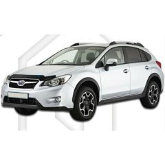 Bra Capot Déflecteur Protection Pour Subaru Xv depuis 2012, Aérodynamique, Assemblage facile, Fumé, Mélange d'acrylique, Aucun perçage requis