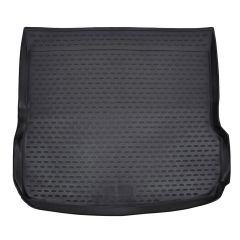 Tapis De Coffre Caoutchouc Premium Compatible Avec Audi Q5 2008-2015, Protection pour Le Transport des Bagages, Bord Haut, Antidérapant, Inodore