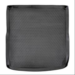 Tapis De Coffre Caoutchouc Premium Compatible Avec Audi A4 B8 Break 2008-2015, Protection pour Le Transport des Bagages, Bord Haut, Antidérapant, Inodore