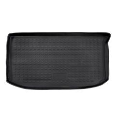 Tapis De Coffre Caoutchouc Premium Compatible Avec Fiat Panda 2003-2012, Protection pour Le Transport des Bagages, Bord Haut, Antidérapant, Inodore