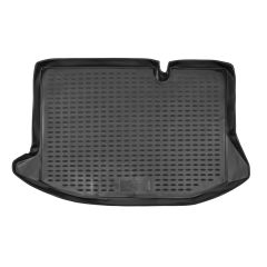 Tapis De Coffre Caoutchouc Premium Compatible Avec Ford Fiesta 7 5P. Berlina 2008-2017, Protection pour Le Transport des Bagages, Bord Haut, Antidérapant, Inodore