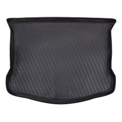 Tapis De Coffre Caoutchouc Premium Compatible Avec Ford Kuga 2008-2012, Protection pour Le Transport des Bagages, Bord Haut, Antidérapant, Inodore