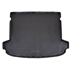 Tapis De Coffre Caoutchouc Premium Compatible Avec Kia Sportage QL, QLE 2016-2021, Protection pour Le Transport des Bagages, Bord Haut, Antidérapant, Inodore