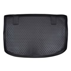 Tapis De Coffre Caoutchouc Premium Compatible Avec KIA Ix20 2010-2018, Protection pour Le Transport des Bagages, Bord Haut, Antidérapant, Inodore