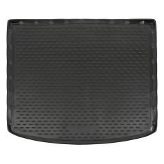 Tapis De Coffre Caoutchouc Premium Compatible Avec Land Rover Discovery Sport depuis 2014, Protection pour Le Transport des Bagages, Bord Haut, Antidérapant, Inodore