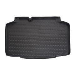 Tapis De Coffre Caoutchouc Premium Compatible Avec Skoda Kamiq depuis 2019, Protection pour Le Transport des Bagages, Bord Haut, Antidérapant, Inodore