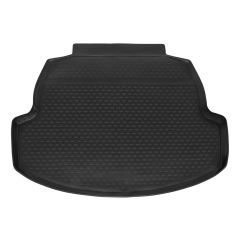 Tapis De Coffre Caoutchouc Premium Compatible Avec Toyota Corolla E210 4P. Berlina depuis 2019, Protection pour Le Transport des Bagages, Bord Haut, Antidérapant, Inodore