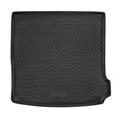 Tapis De Coffre Caoutchouc Premium Compatible Avec Volvo V90 Break depuis 2016, Protection pour Le Transport des Bagages, Bord Haut, Antidérapant, Inodore