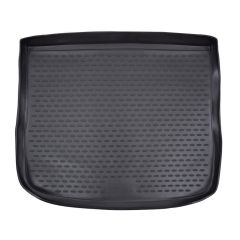 Tapis De Coffre Caoutchouc Premium Compatible Avec Volkswagen Tiguan 1 2007-2015, Protection pour Le Transport des Bagages, Bord Haut, Antidérapant, Inodore