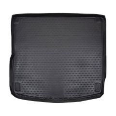 Tapis De Coffre Caoutchouc Premium Compatible Avec Volkswagen Cayenne 2010-2018, Protection pour Le Transport des Bagages, Bord Haut, Antidérapant, Inodore