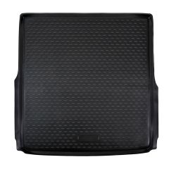 Tapis De Coffre Caoutchouc Premium Compatible Avec Volkswagen Passat B8 Break depuis 2014, Protection pour Le Transport des Bagages, Bord Haut, Antidérapant, Inodore