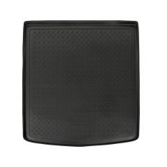 Tapis De Coffre En Caoutchouc TPE Toutes Saisons Pour Audi A4 B8 4P. Berlina 2008-2015, Bord Haut, Noir, Antidérapant, Toutes Saisons, Adapté Animaux de Compagnie