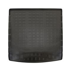 Tapis De Coffre En Caoutchouc TPE Toutes Saisons Pour Audi A6 C7 Break 2011-2018, Bord Haut, Noir, Antidérapant, Toutes Saisons, Adapté Animaux de Compagnie