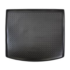 Tapis De Coffre En Caoutchouc TPE Toutes Saisons Pour Bmw 5 Series E61 Break 2003-2010, Bord Haut, Noir, Antidérapant, Toutes Saisons, Adapté Animaux de Compagnie