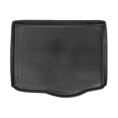 Tapis De Coffre En Caoutchouc TPE Toutes Saisons Pour Fiat Grande Punto 2005-2018, Bord Haut, Noir, Antidérapant, Toutes Saisons, Adapté Animaux de Compagnie