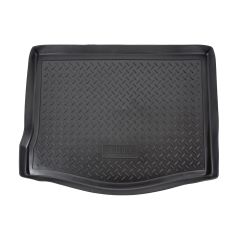 Tapis De Coffre En Caoutchouc TPE Toutes Saisons Pour Ford Focus 2 5P. Berlina 2005-2010, Bord Haut, Noir, Antidérapant, Toutes Saisons, Adapté Animaux de Compagnie