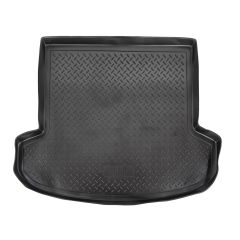 Tapis De Coffre En Caoutchouc TPE Toutes Saisons Pour Kia Cee'D Break 2006-2012, Bord Haut, Noir, Antidérapant, Toutes Saisons, Adapté Animaux de Compagnie