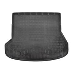 Tapis De Coffre En Caoutchouc TPE Toutes Saisons Pour Kia Cee'D SW Break 2012-2018, Bord Haut, Noir, Antidérapant, Toutes Saisons, Adapté Animaux de Compagnie