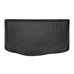 Tapis De Coffre En Caoutchouc TPE Toutes Saisons Pour Kia Picanto depuis 2017, Bord Haut, Noir, Antidérapant, Toutes Saisons, Adapté Animaux de Compagnie