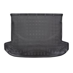 Tapis De Coffre En Caoutchouc TPE Toutes Saisons Pour Kia Sportage QL, QLE 2016-2021, Bord Haut, Noir, Antidérapant, Toutes Saisons, Adapté Animaux de Compagnie