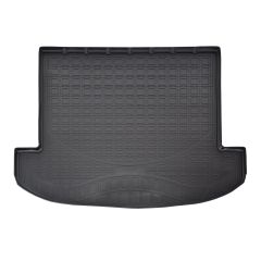 Tapis De Coffre En Caoutchouc TPE Toutes Saisons Pour Kia Sorento 4 depuis 2020 7 Posti, 3A Fila Abbattuta, Bord Haut, Noir, Antidérapant, Toutes Saisons, Adapté Animaux de Compagnie