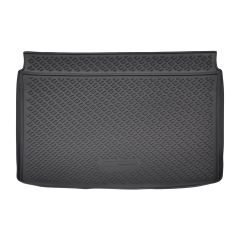 Tapis De Coffre En Caoutchouc TPE Toutes Saisons Pour Mazda CX-30 depuis 2019 Senza Un Organizzatore, Bord Haut, Noir, Antidérapant, Toutes Saisons, Adapté Animaux de Compagnie