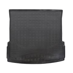 Tapis De Coffre En Caoutchouc TPE Toutes Saisons Pour Mercedes GL 2012-2015 / GLS X166 2015-2019, Bord Haut, Noir, Antidérapant, Toutes Saisons, Adapté Animaux de Compagnie