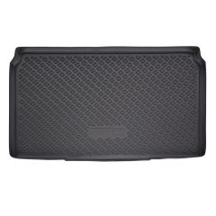 Tapis De Coffre En Caoutchouc TPE Toutes Saisons Pour Peugeot 2008 Crossover depuis 2019 / Corsa F 2019, Bord Haut, Noir, Antidérapant, Toutes Saisons, Adapté Animaux de Compagnie