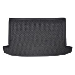 Tapis De Coffre En Caoutchouc TPE Toutes Saisons Pour Renault Clio 4 Grandtour Beak 2012-2019, Bord Haut, Noir, Antidérapant, Toutes Saisons, Adapté Animaux de Compagnie