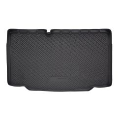 Tapis De Coffre En Caoutchouc TPE Toutes Saisons Pour Renault Clio 5 depuis 2019, Bord Haut, Noir, Antidérapant, Toutes Saisons, Adapté Animaux de Compagnie