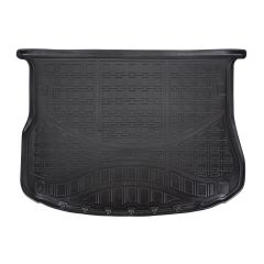 Tapis De Coffre En Caoutchouc TPE Toutes Saisons Pour Land Rover Range Rover Evoque 2011-2018, Bord Haut, Noir, Antidérapant, Toutes Saisons, Adapté Animaux de Compagnie