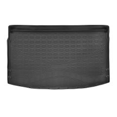 Tapis De Coffre En Caoutchouc TPE Toutes Saisons Pour Subaru XV depuis 2017, Bord Haut, Noir, Antidérapant, Toutes Saisons, Adapté Animaux de Compagnie