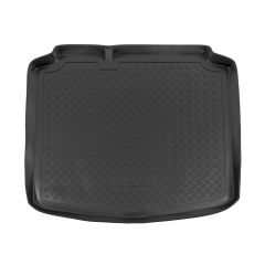 Tapis De Coffre En Caoutchouc TPE Toutes Saisons Pour Seat Leon 2 2005-2012, Bord Haut, Noir, Antidérapant, Toutes Saisons, Adapté Animaux de Compagnie