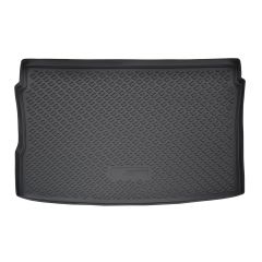 Tapis De Coffre En Caoutchouc TPE Toutes Saisons Pour Seat Arona depuis 2017 Parte Superiore Del Tronco, Bord Haut, Noir, Antidérapant, Toutes Saisons, Adapté Animaux de Compagnie