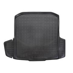Tapis De Coffre En Caoutchouc TPE Toutes Saisons Pour Skoda Octavia 3 Break 2013-2019, Bord Haut, Noir, Antidérapant, Toutes Saisons, Adapté Animaux de Compagnie