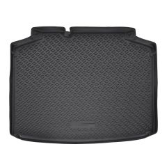 Tapis De Coffre En Caoutchouc TPE Toutes Saisons Pour Skoda Scala depuis 2019, Bord Haut, Noir, Antidérapant, Toutes Saisons, Adapté Animaux de Compagnie