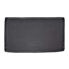 Tapis De Coffre En Caoutchouc TPE Toutes Saisons Pour Skoda Yeti 2009-2017, Bord Haut, Noir, Antidérapant, Toutes Saisons, Adapté Animaux de Compagnie