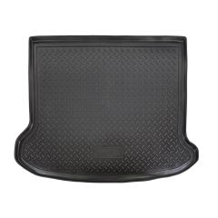 Tapis De Coffre En Caoutchouc TPE Toutes Saisons Pour Volvo XC60 1 2008-2016, Bord Haut, Noir, Antidérapant, Toutes Saisons, Adapté Animaux de Compagnie